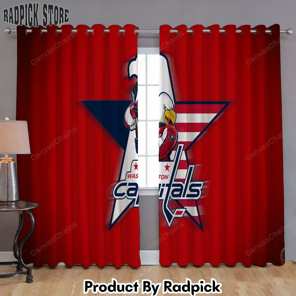 Radpick washington capitals 6 window curtains curtains living room curtains for window rp852170